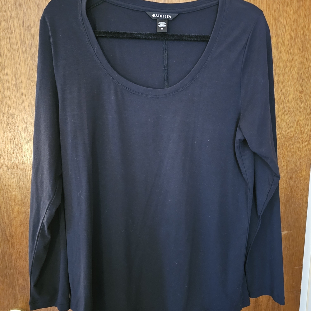 Athleta At Ease Women's Long Sleeve Tee